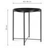 Кофейные столики Tray 1 black