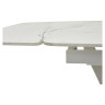 Керамические столы Alarti gloss statuario white sintered stone / white