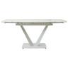 Керамические столы Alarti gloss statuario white sintered stone / white