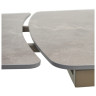Керамические столы Alarti gloss statuario white sintered stone / white