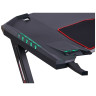 Игровые столы Стол для компьютера (для геймеров) Eureka Z2 c RGB подсветкой, чёрный
