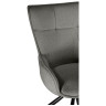 Стулья для гостиной Chicago light gray / black