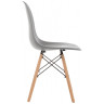 PC-015 дизайнерский стул из коллекции EAMES, пластиковое сиденье на деревянных ножках