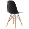 PC-015 дизайнерский стул из коллекции EAMES, пластиковое сиденье на деревянных ножках