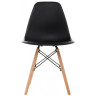 PC-015 дизайнерский стул из коллекции EAMES, пластиковое сиденье на деревянных ножках