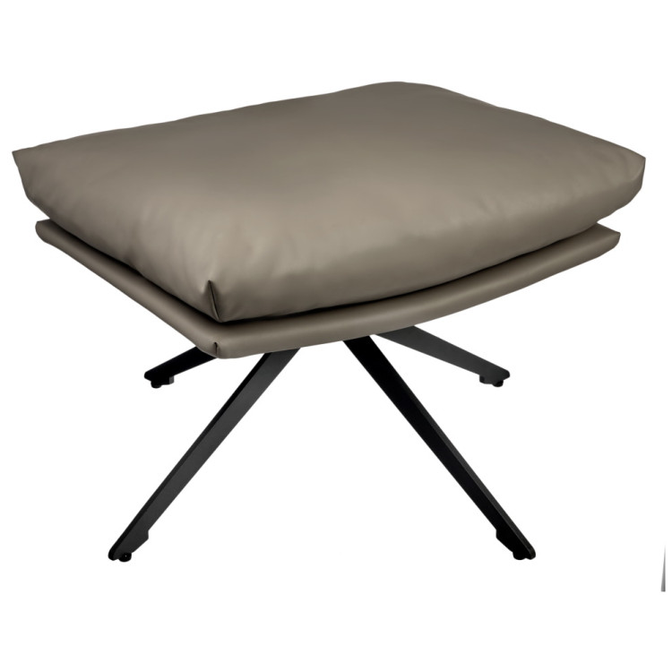 HUG оттоманка с обивкой экокожей, цвет латте