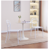 Пластиковые стулья Simple white