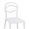 Пластиковые стулья Simple white
