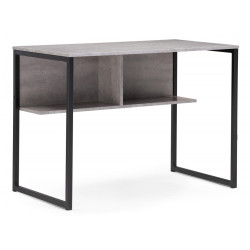 Клер Лофт бетон / черный матовый Стол компьютерный