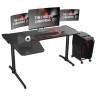 Игровые столы Стол для компьютера (для геймеров) Eureka L60, чёрный