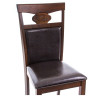 Деревянные стулья Luiza dirty oak / dark brown