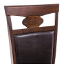 Деревянные стулья Luiza dirty oak / dark brown