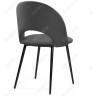 ИРРЕ стул на металлическом каркасе с округлой спинкой