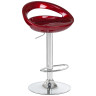Полубарные стулья Набор 2 шт Стул барный DOBRIN DISCO, бордовый металлик