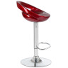 Полубарные стулья Набор 2 шт Стул барный DOBRIN DISCO, бордовый металлик