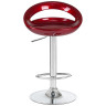Полубарные стулья Набор 2 шт Стул барный DOBRIN DISCO, бордовый металлик