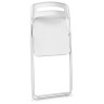 Пластиковые стулья Fold складной white