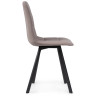Стулья на металлокаркасе Симпл латте / черный