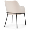 Стулья на металлокаркасе Охаши кремовый / черный глянец