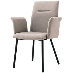 недорогие обеденные стулья с подлокотниками. Стул-кресло IVY AM FSC1907AM с подлокотниками