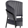 Стулья на металлокаркасе Лео антрацитовый brendy stone 28 / черный