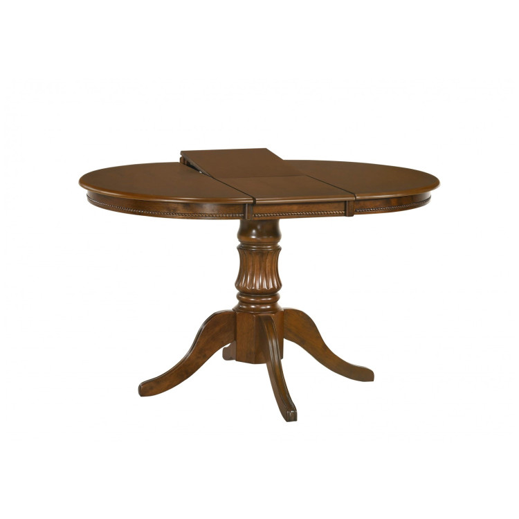 Обеденные столы Стол обеденный Halmar WILLIAM, раскладной (темный орех)