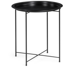 Tray 47х51 black Кофейный столик