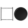 Кофейные столики Tray 47х51 black