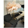 Свет Лампа настольная с перьями  FEATHER LAMP, Цвет: розовый