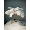 Свет Лампа настольная с перьями  FEATHER LAMP, Цвет: розовый