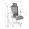 Import.categories_SIGNAL Кресло компьютерное Halmar GOLIAT (черный)