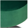 DOBRIN DANNY BLACK пуф с обивкой тканью велюр, цвет зеленый велюр (MJ9-88)