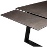 LEONARDO 160 раздвижной обеденный стол с керамической поверхностью, max длина 230 см