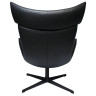 Дизайнерское лаунж-кресло TORO чёрный