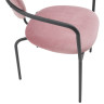 ANT стул с обивкой тканью велюр