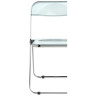 Пластиковые стулья Fold складной clear gray-blue