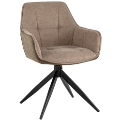 Alba коричневый c коричневой экокожей