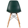 Стулья Стул обеденный DOBRIN DSW, ножки светлый бук, цвет тёмно-зеленый (G-13)