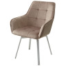 Металлические стулья Стул MAVERICK 360 град. поворот. BLUVEL-40 BEIGE/ белый каркас, М-City