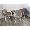 Металлические стулья Стул MAVERICK 360 град. поворот. BLUVEL-40 BEIGE/ белый каркас, М-City