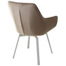 Металлические стулья Стул MAVERICK 360 град. поворот. BLUVEL-40 BEIGE/ белый каркас, М-City