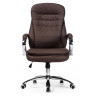 TOMAR компьютерное кресло с обивкой экокожей, цвет коричневый