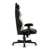 RACER компьютерное кресло с обивкой искусственной кожей, цвет черный / бежевый