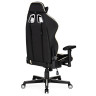 RACER компьютерное кресло с обивкой искусственной кожей, цвет черный / бежевый