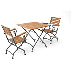 Кофейный комплект ЛАТА стулья с подлокотниками