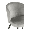 Стулья на металлокаркасе Gref gray / black