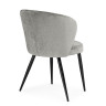 Стулья на металлокаркасе Gref gray / black