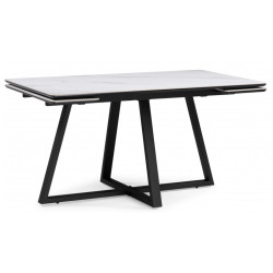 ПАМЕЛЛА белый мрамор / черный