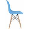 Стулья Стул пластиковый Eames DSW голубой