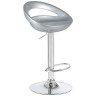 Полубарные стулья Набор 2 шт Стул барный DOBRIN DISCO, серебряный